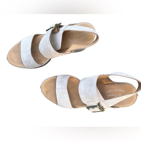 Kork-Ease San Carlos  Sandal - Block Heel -  pink suede Leather - BOHO - 9 - Picture 4 of 7